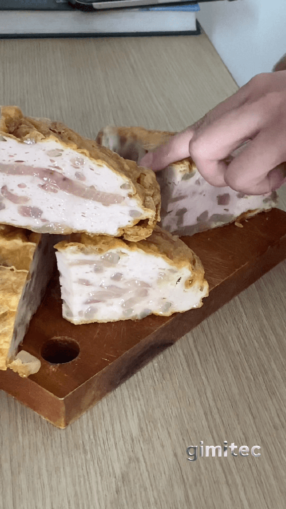 Chả bì heo chiên (giò bì chiên) 