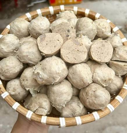 Bò viên nhà làm